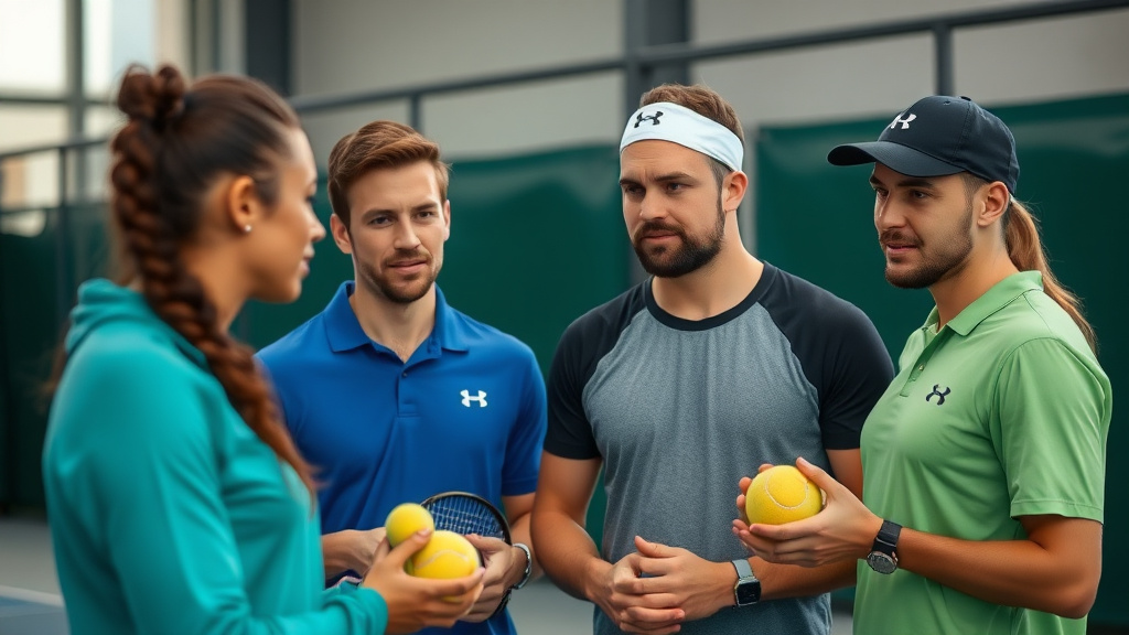 Professional Tennis Players Share Key Dietary Approaches for Optimal Physical Performance